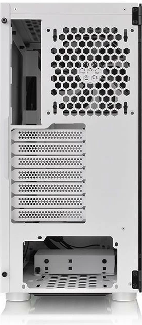 Midi tower ohi Thermaltake H200 TG Snow RGB, ATX, Micro ATX, Mini ITX, bel