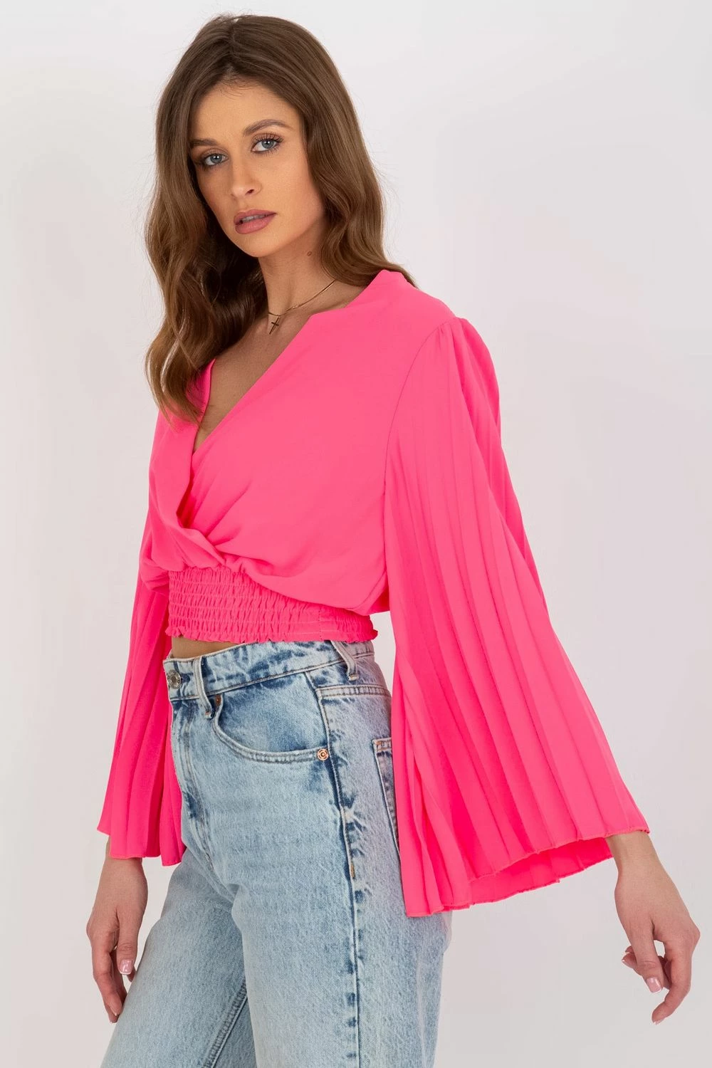 Roza bluza Italy Moda 179004