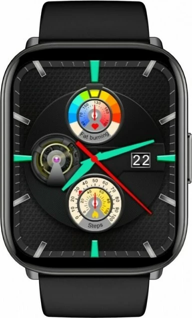 Pameten prikazovalnik 1,78" AMOLED, OROMED ORO FIT PRO GT, črn pašček