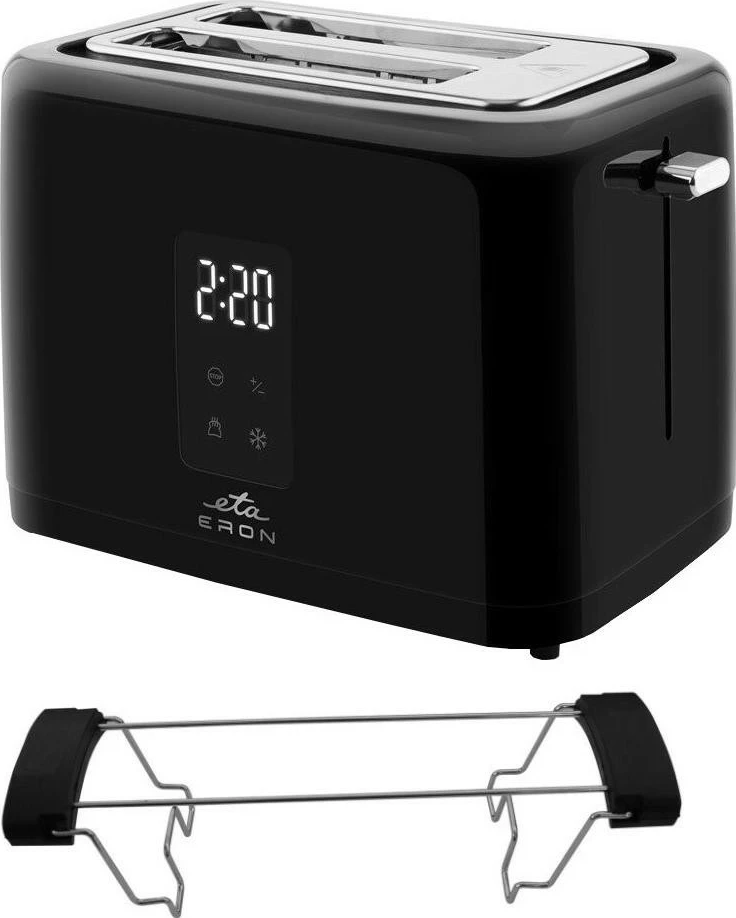 Toster, 2 rezi ETA Eron 816690000, črn
