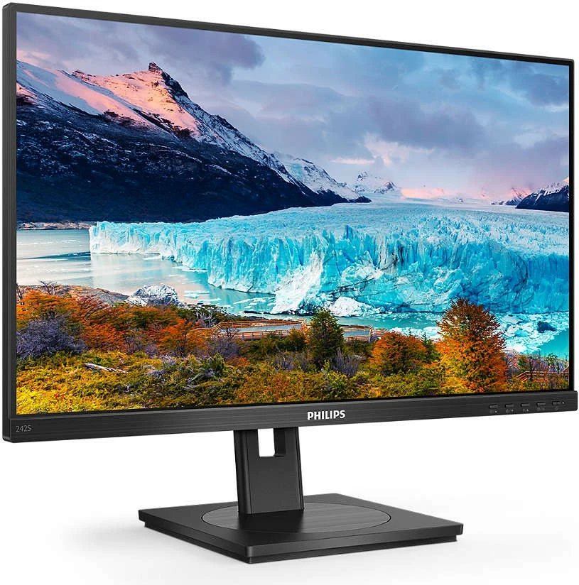 Monitor 23,8", IPS, FHD, Pivot, črn Philips 242S1AE Monitor 23,8", IPS, FHD, Pivot, črn Philips 242S1AE