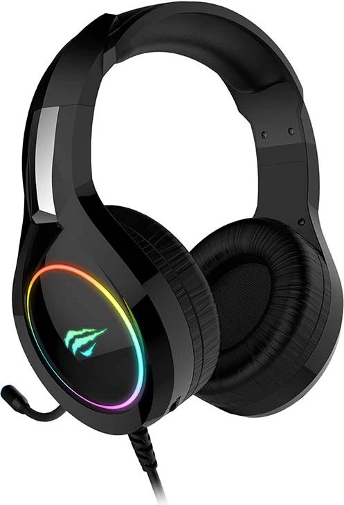 Gaming slušalke GAMENOTE H2232D Havit, z mikrofonom, RGB, z žico, črne