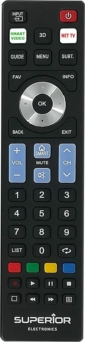 Univerzalni daljinec Superior R5 za Samsung, LG, Panasonic, Sony, Philips