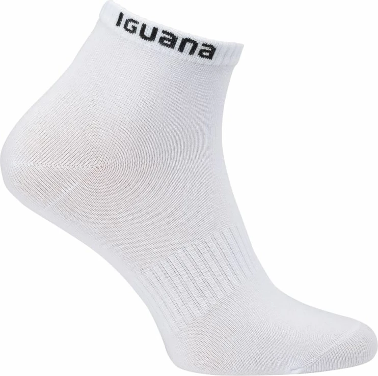 Športne nogavice Iguana, unisex, bele