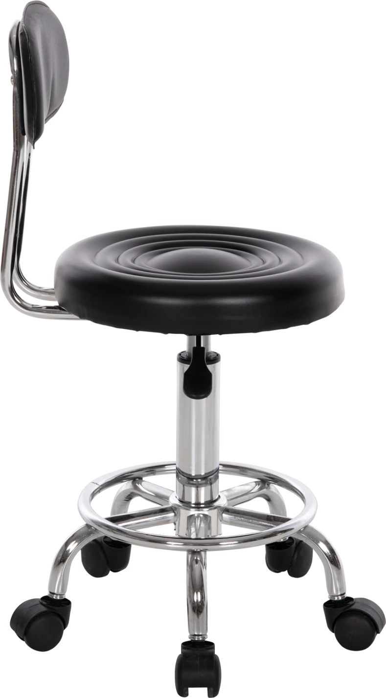 Sedež za pisarno ali oblikovalsko sobo IRIS FH211.01 Črna, set 2 kosov