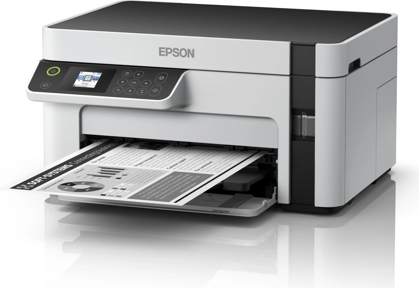 Večfunkcijski tiskalnik Epson M2120, bel