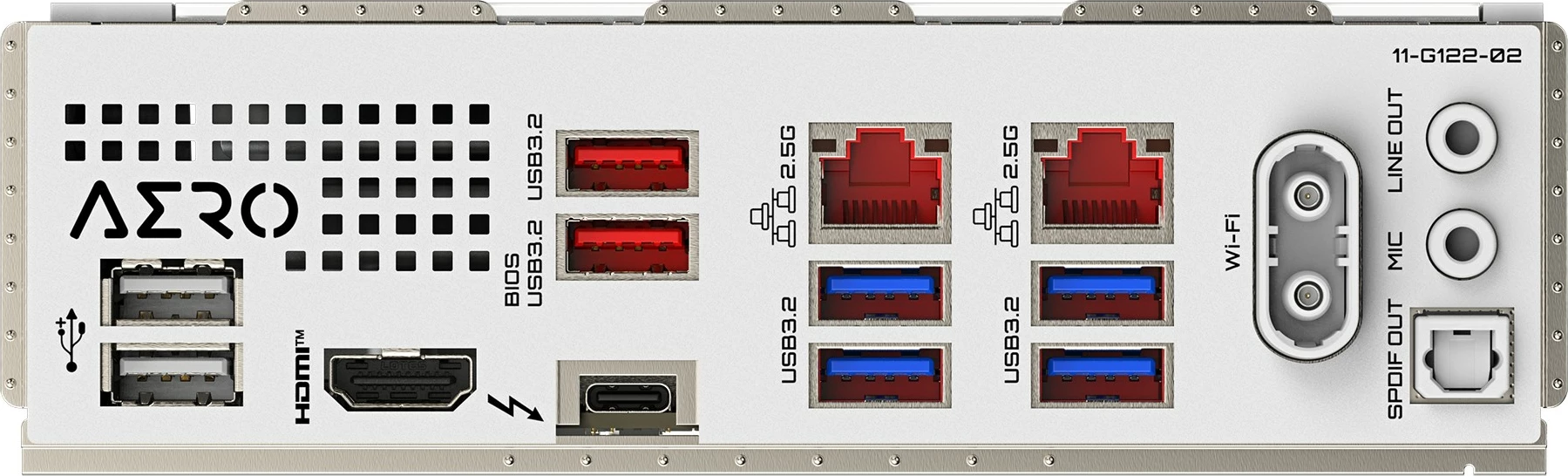Matična plošča Gigabyte Z890 AERO G, LGA 1851, DDR5, Wi‑Fi 7, Thunderbolt 4, srebrna