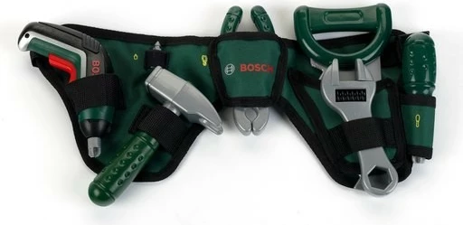 Delovni pas z orodjem Klein Bosch II, za otroke, zelen