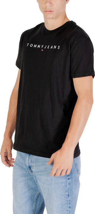 Majica za moške Tommy Hilfiger Jeans, črna