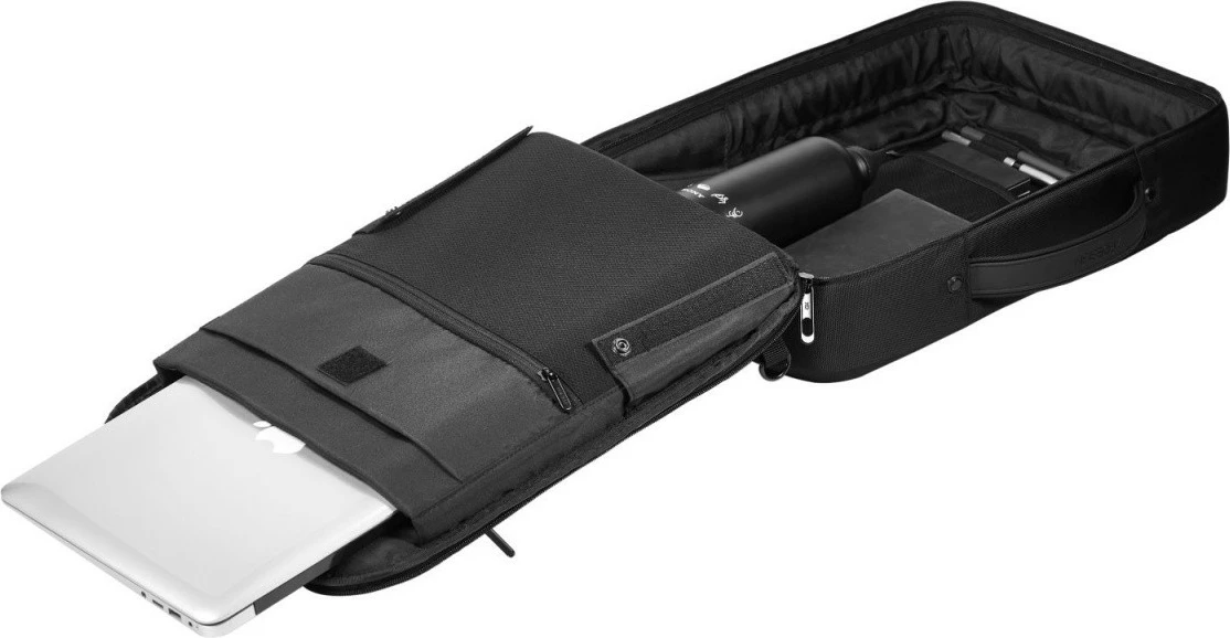 Nahrbtnik in aktovka XD DESIGN BOBBY BIZZ 2.0, za prenosnik 16", črn