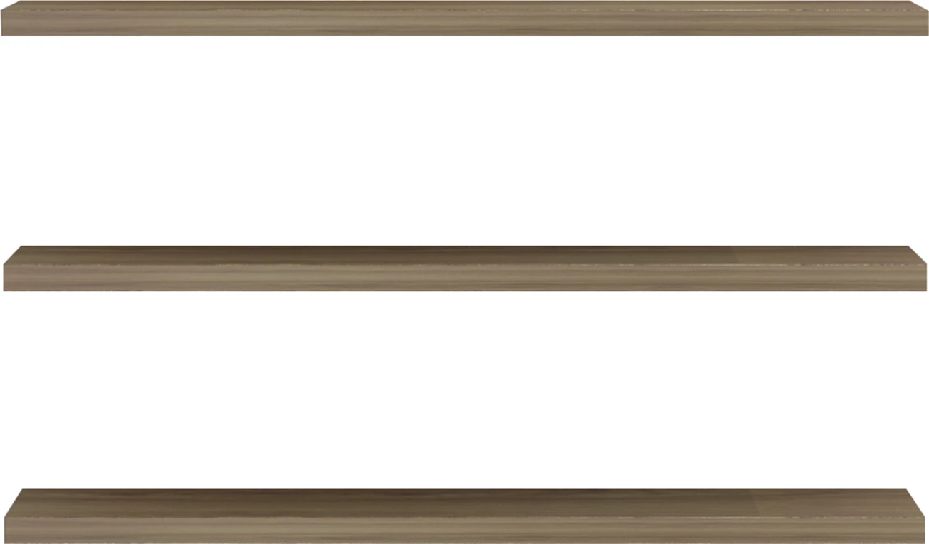 Stenske police Cassius FH8966.12 melamin v naravni barvi 60x14,5 cm