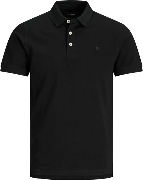 Polo majica Jack & Jones, črna