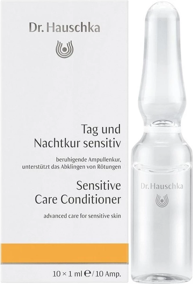 Intenzivno zdravljenje ampul za občutljivo kožo za ženske Dr. Hauschka Sensitive Care Conditioner, 10x1ml