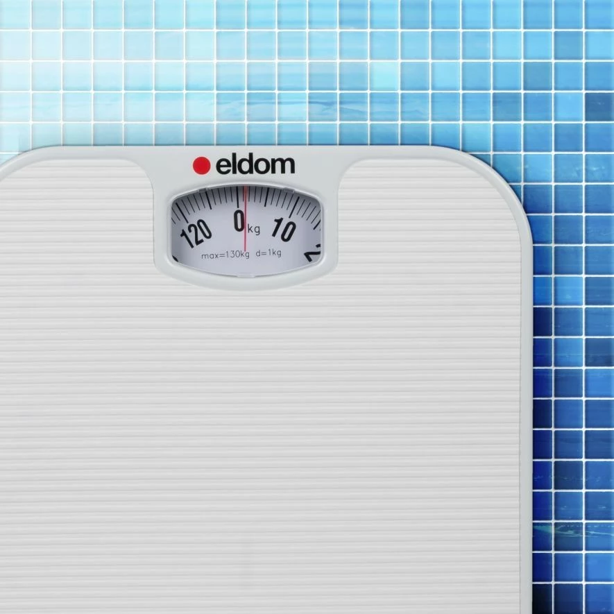 Mehanska kopalniška tehtnica Eldom BR 2016, bela