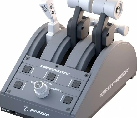 Joystick za simulacijo letenja Thrustmaster TCA Quadrant Boeing Edition, za PC/Xbox, črn