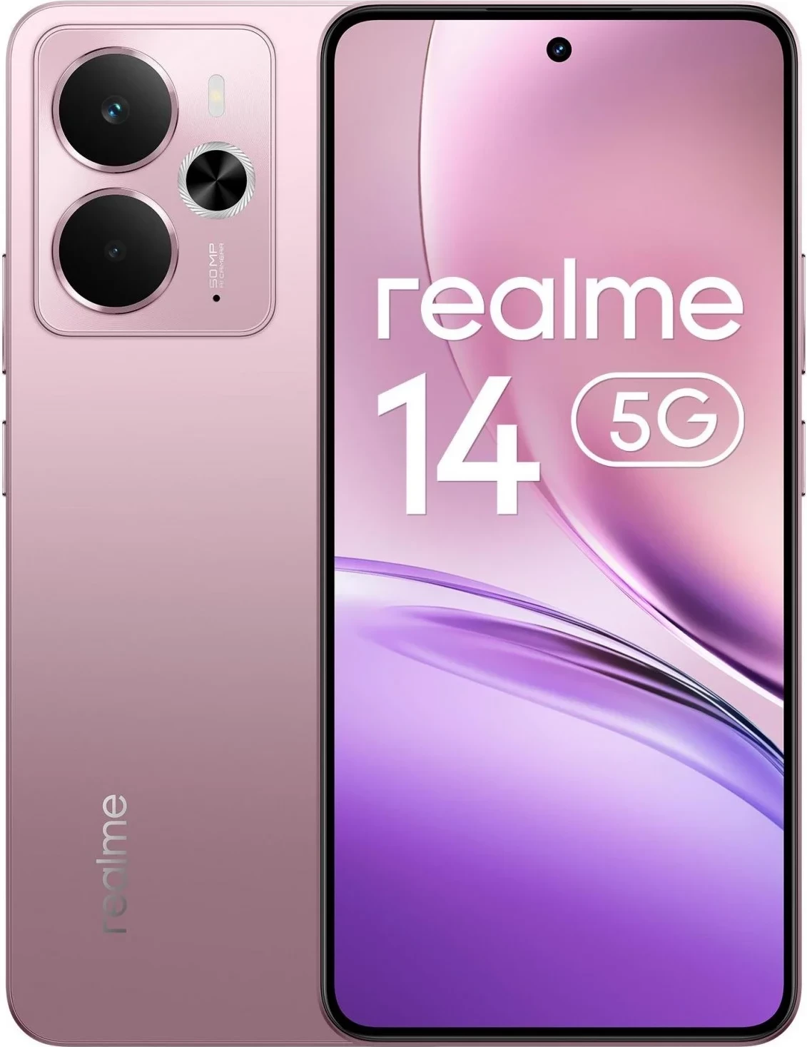 Pametni telefon Realme 14 5G 12/256GB, Warrior Pink