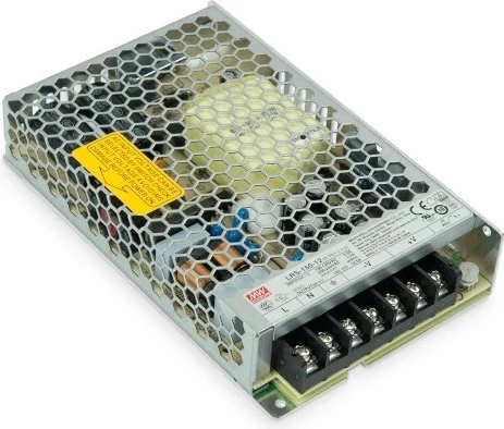 Napajalnik za 8 vrat Roger PS8D za varnostne in CCTV sisteme