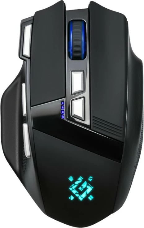 Brezžična miška Defender Knight GM-885, 3200 DPI, 7 gumbov, črna