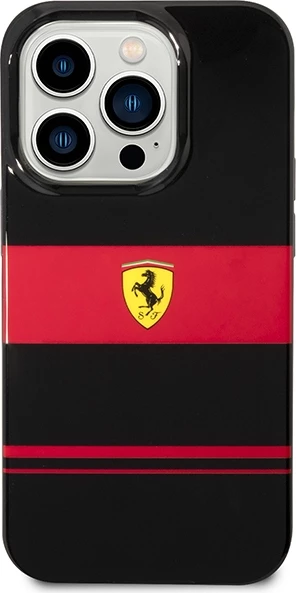 Zaščitni ovitek MagSafe Ferrari Combi za iPhone 14 Pro Max 6,7", črn