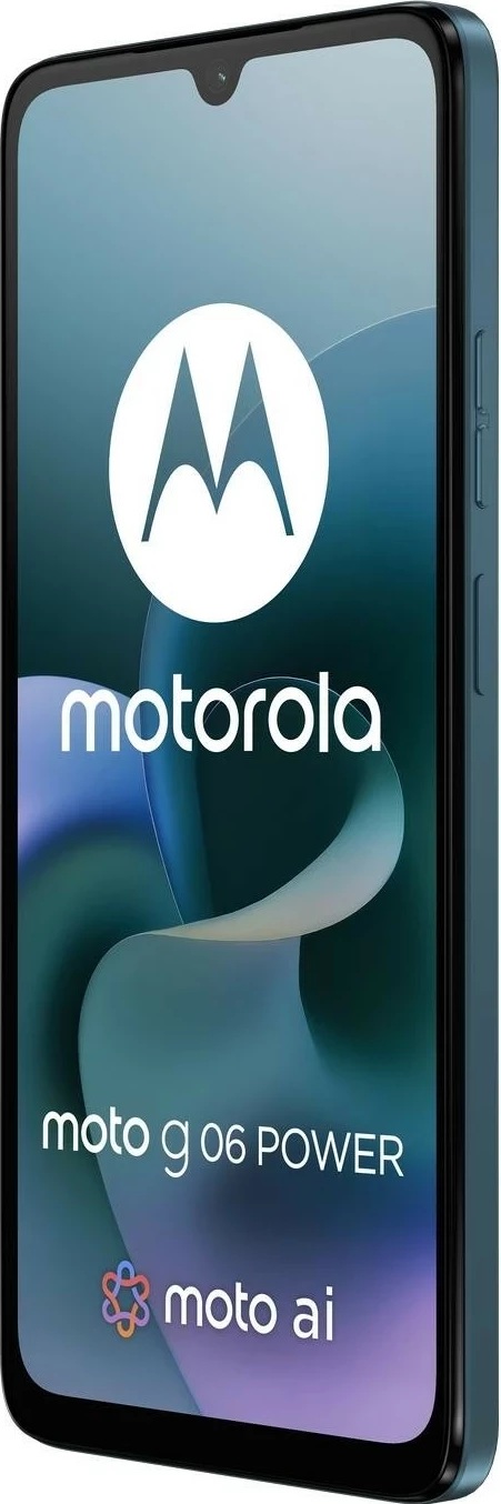 Pametni telefon Motorola Moto G06 Power, 4/64GB, Dual SIM, modra