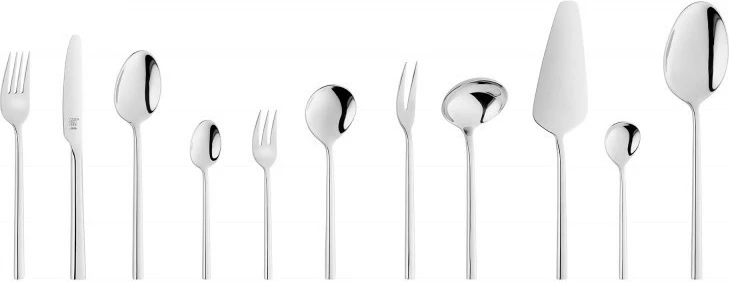 Sodobni in elegantni jedilni pribor, Zwilling Aberdeen 68 kosov, poliran, nerjaveče jeklo