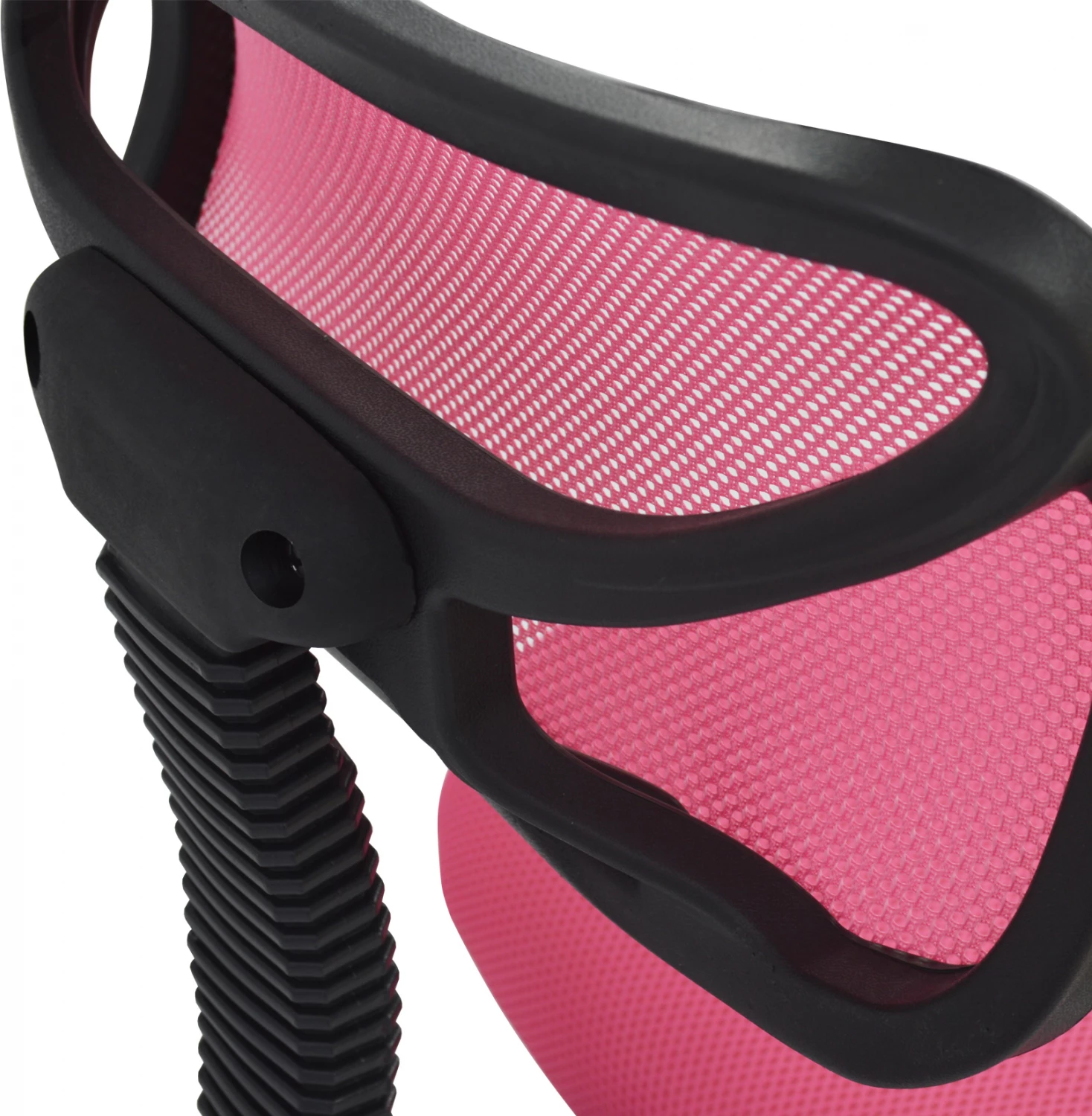 Pisarniški stol FH1026.05 roza z mrežasto tkanino 40,5x50,5x91,5 cm