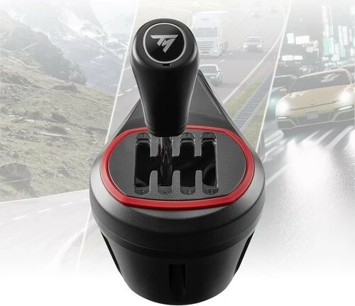 Set volana za igre Thrustmaster T128 Shifter Pack 4460267, 900° Force Feedback, s pedalami in menjalnikom, za PC/Xbox, z ožičenim USB, črn