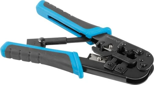Orodje za stiskanje kablov Lanberg NT-0201, črno/modro