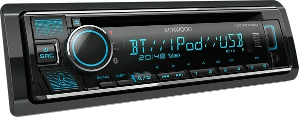 Avtomobilski radio Kenwood KDC-BT665U, Bluetooth, CD/USB, črn