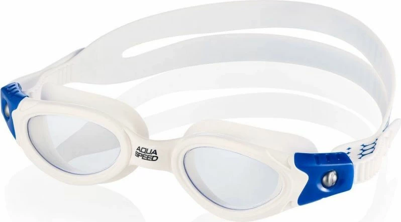 Plavalna očala za otroke Aqua-Speed, bele