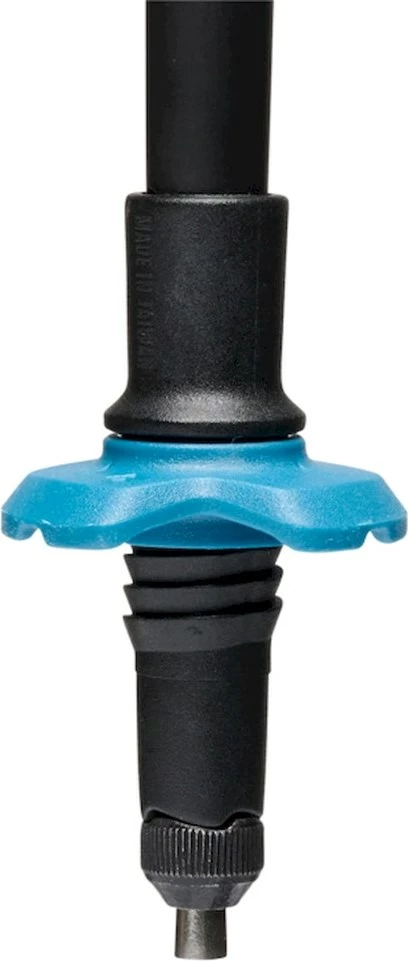 Pohodniška zložljiva palica Distance Carbon FLZ, Black Diamond, 125–140 cm, črna