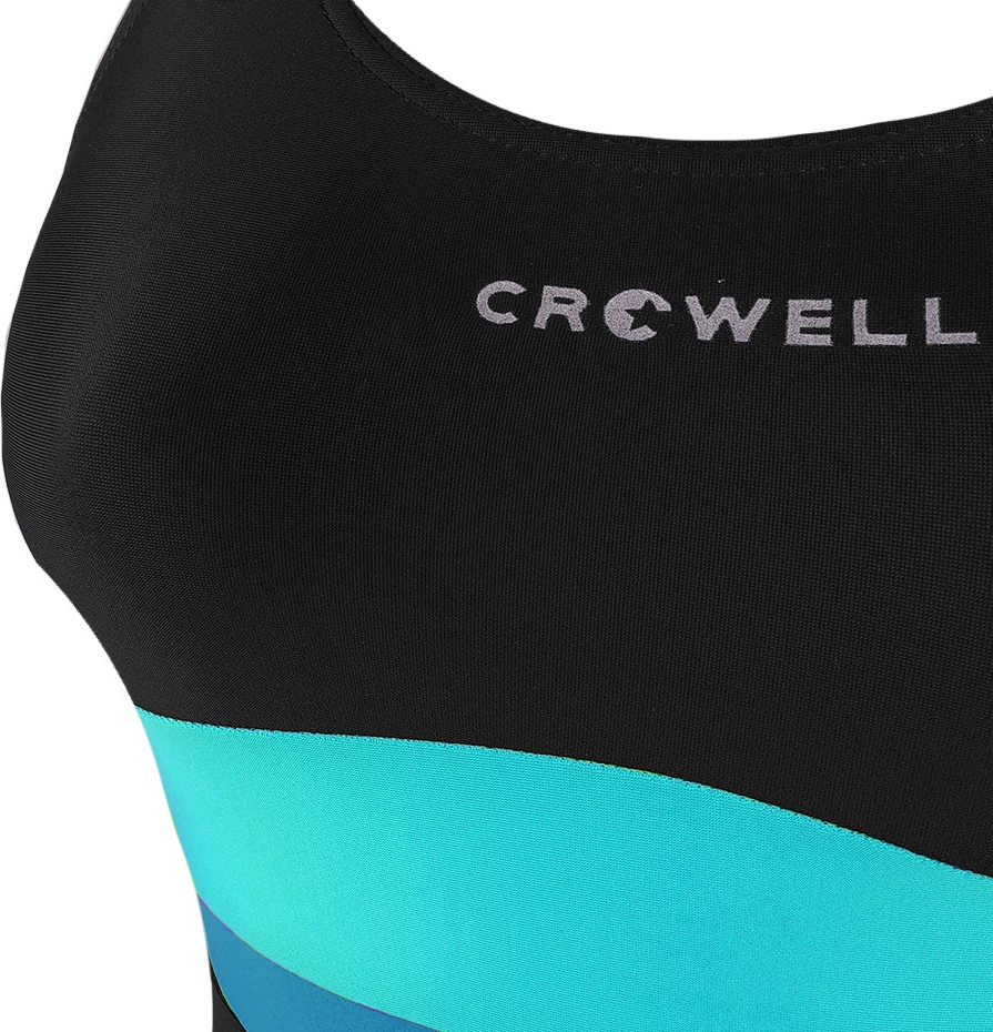 Kopalke za ženske Crowell, črno-modre Kopalke za ženske Crowell, črno-modre