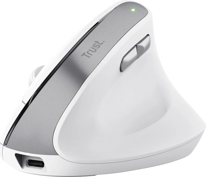 Brezžični optični miška Bayo II, Trust, 2400 DPI, bel
