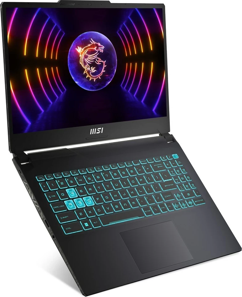 Prenosnik MSI Cyborg, 15,6", Intel Core i7, 16 GB RAM, 512 GB SSD, NVIDIA GeForce RTX 4050, črn