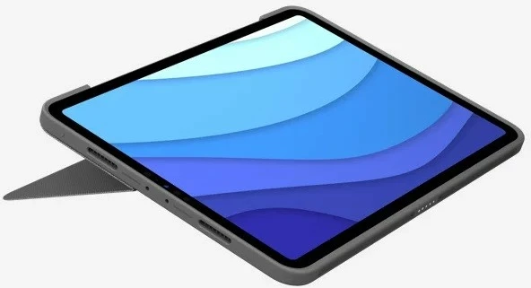 Tastierë me mbështjellës Logitech Combo Touch za iPad Pro 11, brezžično, črn