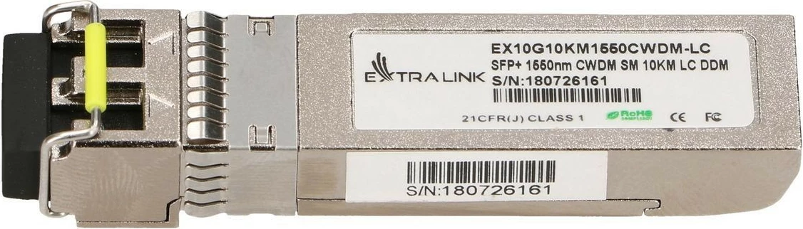 SFP+ modul Extralink EX.13698, 10G, 1550 nm, enomod, 10 km