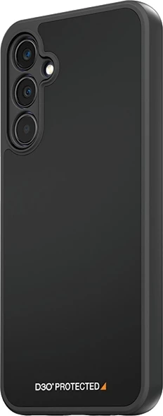 Zaščitni ovitek PanzerGlass HardCase za Samsung Galaxy A25 5G, D3O Bio, črn in prozoren
