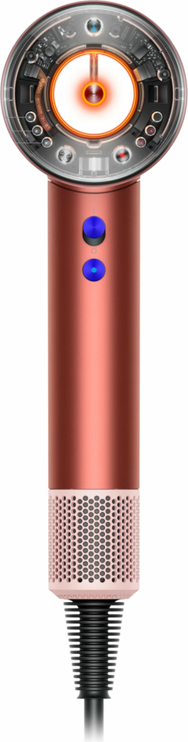 Visokozmogljiv sušilec za lase Supersonic Nural Dyson HD16, 1600 W, 5 nastavkov, rožnat