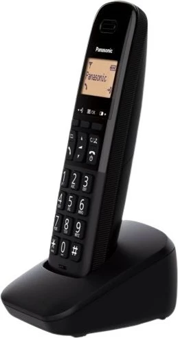 Brezžični telefon Duo Panasonic KX-TGB612, črn, set 2 kosa