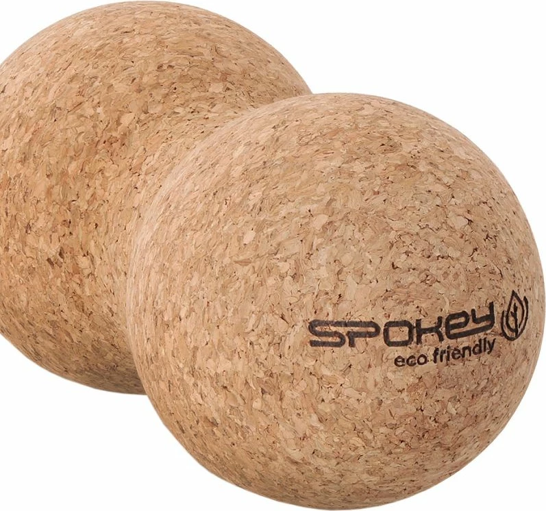 Masžni žogic Duo Spokey Oak za moške in ženske, rjava