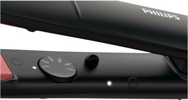 Likalnik za lase Philips StraightCare Essential BHS376/00, črno-rožnat