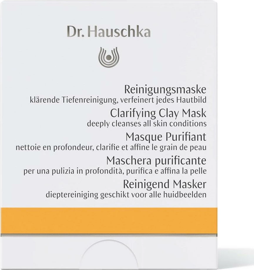 Čistilna maska z glino Dr. Hauschka Clarifying Clay Mask, globinsko čiščenje, ženske 10x10g