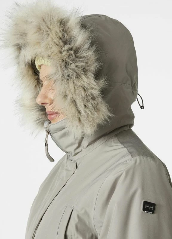 Topla jakna Irma Parka, Helly Hansen, siva