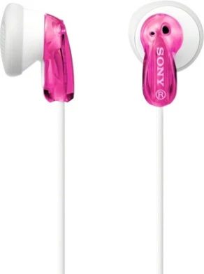 In-ear slušalke SONY MDR-E9LPP, 1,2 m, rožnato prozorne