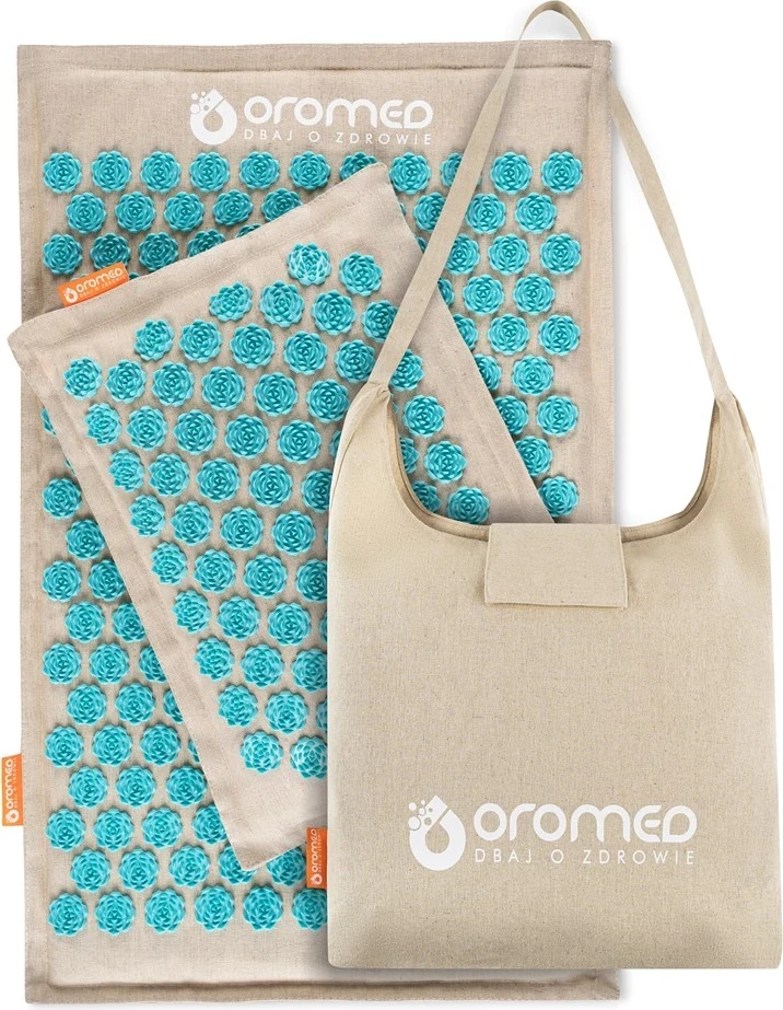 Tapet za akupresuro, ORO-HEALTH, siva