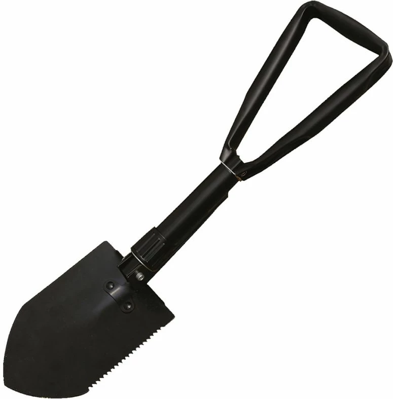 Lopata za kampiranje High Peak, črna