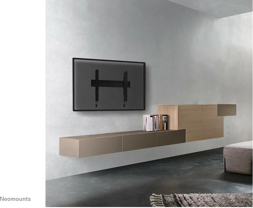 Stenski nosilec za TV Neomounts WL30S-850BL16, fiksni, jeklo, 42–86 in, črn Stenski nosilec za TV Neomounts WL30S-850BL16, fiksni, jeklo, 42–86 in, črn