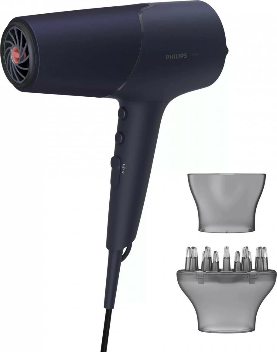 Sušilnik las, Philips BHD510/00, 2300 W, ThermoShield, moder Sušilnik las, Philips BHD510/00, 2300 W, ThermoShield, moder