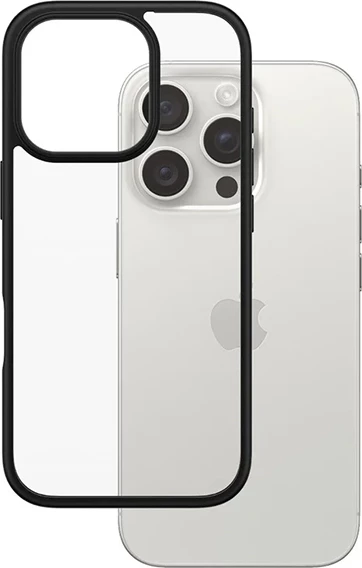 Ovitek za telefon PanzerGlass HardCase za iPhone 16 Pro 6,3\", črn