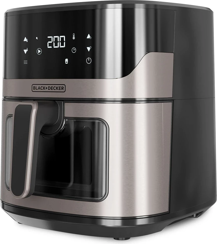 Globoko cvrtnik, Black+Decker BXAF6500E, srebrne barve